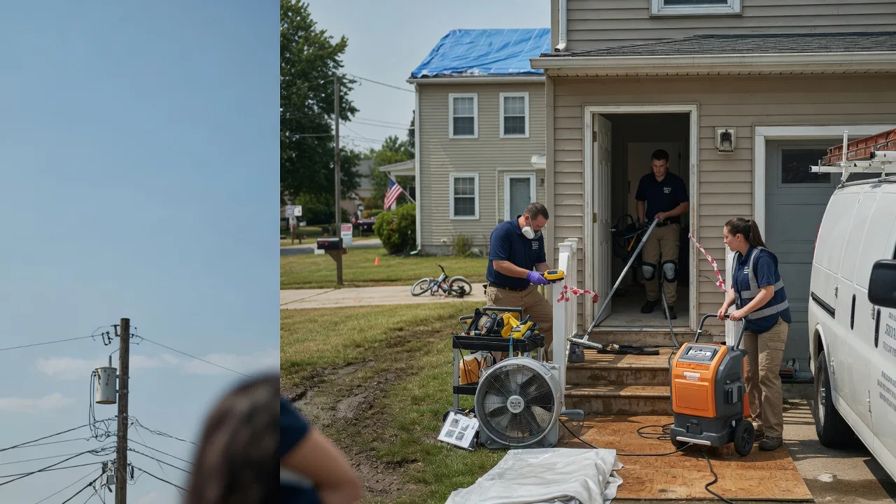Water Damage Repair in New Home, TX near me